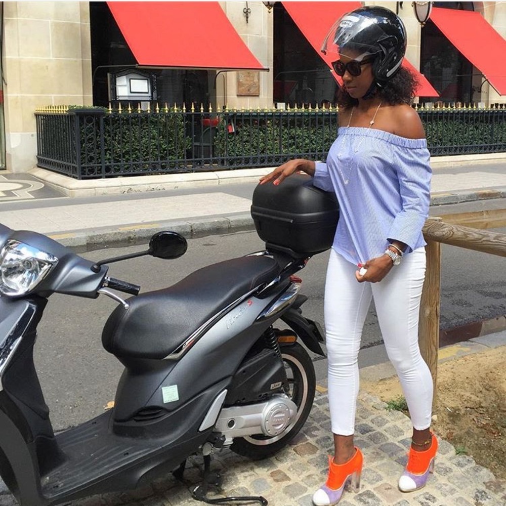 Beautiful tri tone Louboutin booties